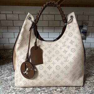 Louis Vuitton Mahina Carmel Handbag